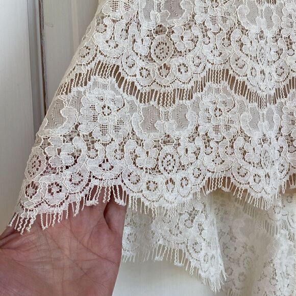 NEW Without Tag Lined Lace Hi Lo Tank By Rose+Olive - Picture 2 of 6